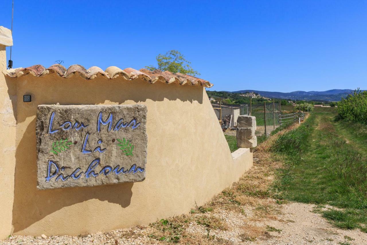 Lou Mas Li Pitchoun "La Melonniere" Apartment Gordes Exterior photo